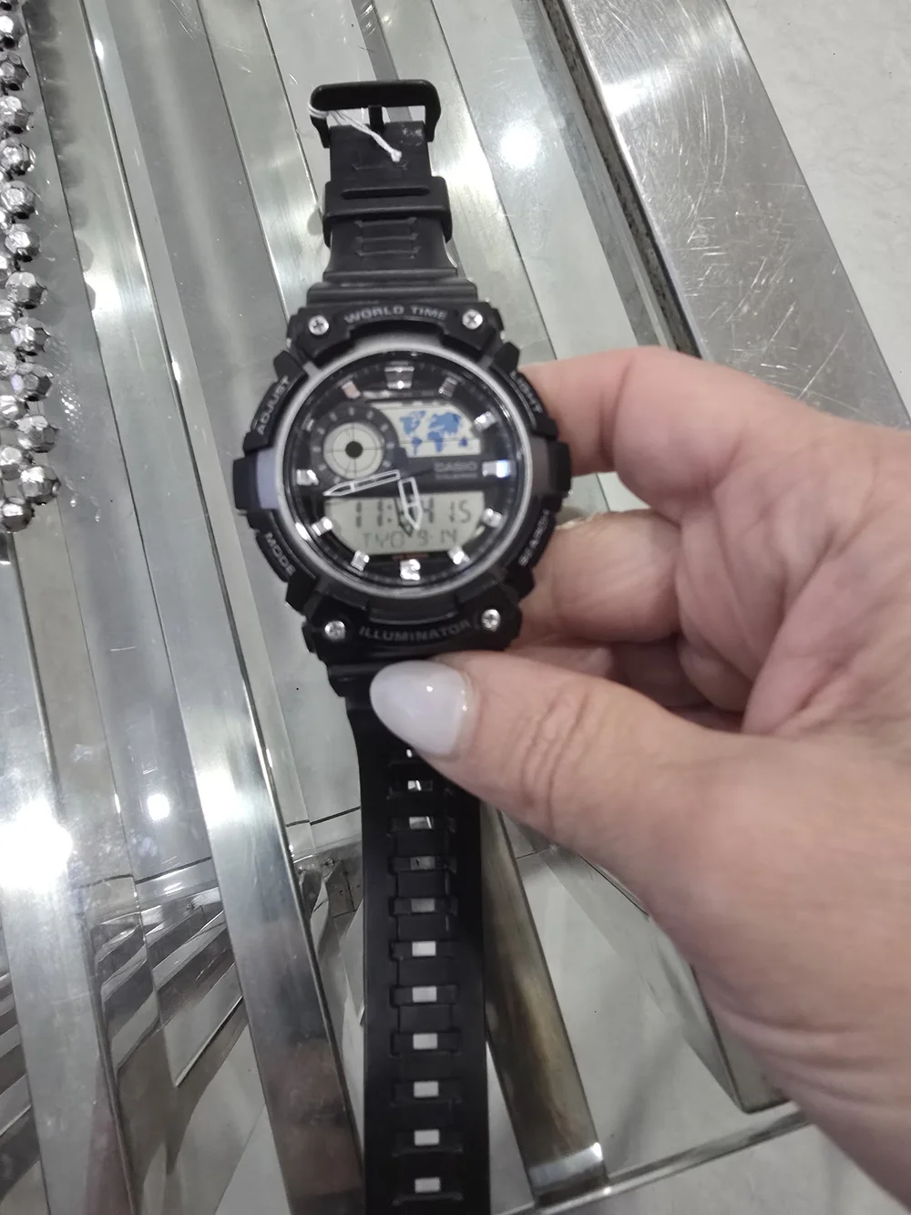 Casio Black Digital-Analog Sports Watch